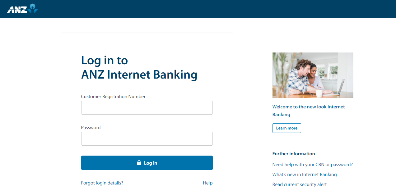 ANZ Internet Banking Login