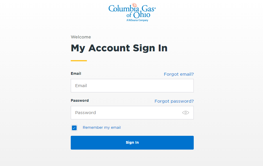 Columbia Gas Login