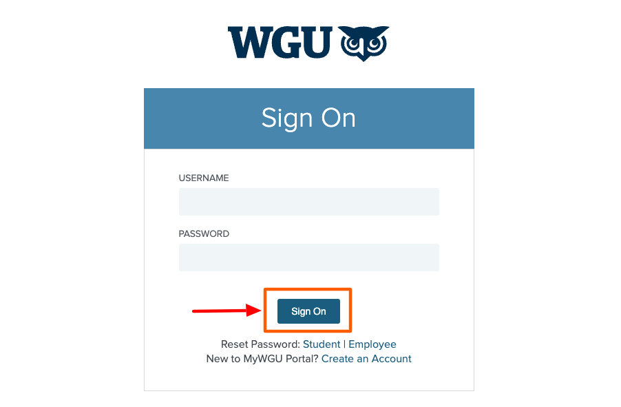 wgu student login